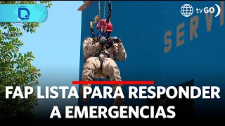 FAP ready to respond to emergencies | Domingo al Día | Peru
