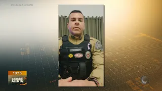 In Patos: Military Police take man to station after death threats against his partner