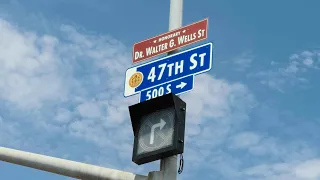 Dr. Walter G. Wells Honorary Street Renaming