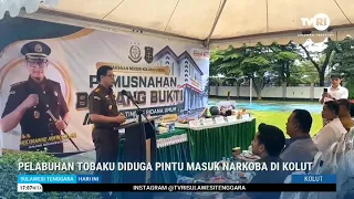 TOBAKU PORT SUSPECTED AS DRUG ENTRY POINT IN NORTH KOLAKA