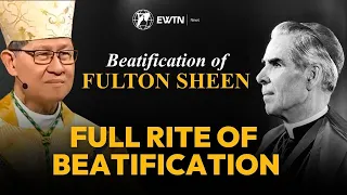 Full Beatification Rite of Archbishop Fulton J. Sheen | September 24, 2026