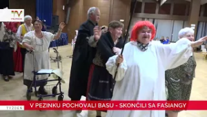 V Pezinku pochovali basu - skončili sa fašiangy