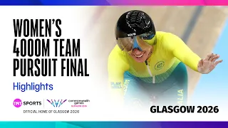 SENSATIONAL SCENES! 🤩 | Cycling Women's 4000m Team Pursuit Final | Glasgow 2026 Commonwealth Games