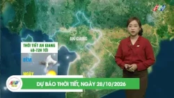 WEATHER FORECAST, OCTOBER 28, 2026