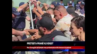 PROTESTA PRANË KUVENDIT
