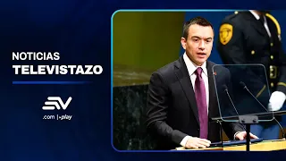 Daniel Noboa propone en Asamblea de la ONU tres acciones contra el crimen organizado | Televistazo