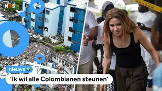 Shakira to help schools in Colombia after major earthquake