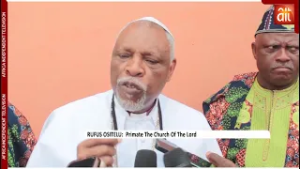 Church needs to always speak truth to power - Primate Ositelu