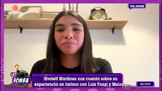 Evolett Martínez shares her experience on The Voice Kids Spain – La Bomba 07/31/26