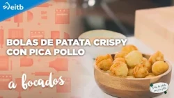 BITES: Crispy potato balls with fried chicken
