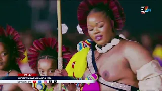 Kucitfwa Kwemhlanga || Princess Sakhizwe's solo kugiya dance