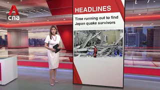 Time runs down on critical 72-hour window for Japan earthquake rescue | East Asia Tonight (Jul 30)