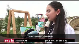 İsmayıllı Uşaq və Ailələrə Dəstək Mərkəzində canlı rəsm sərgisi keçirilib