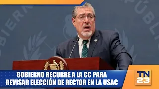 Gobierno recurre a la CC para revisar elección de rector en la USAC