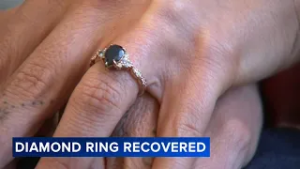 DIAMOND RING FOUND: Ring lost at car wash turns up at pawn shop weeks later