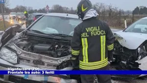 Vigodarzere (PD). Frontale tra auto: 3 feriti 06.02.2026