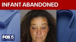 Mother leaves baby with auto shop workers before returning with knife | FOX 5 News