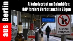 GdP calls for alcohol ban on trains too