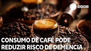 Consumo de café pode reduzir risco de demência