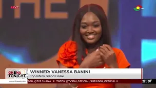 Vanessa Banini Wins Top Intern Season 3