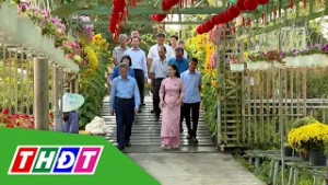 Bí thư Tỉnh ủy Đồng Tháp xông đất làng hoa - Ý Đảng lòng dân | THDT