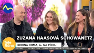 Zuzana Schowanetz Haasová: jej najkrajšia rola je mama troch dcér | Teleráno