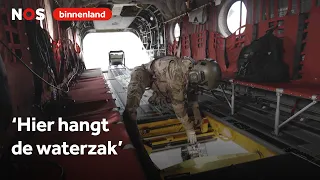 Flying with the Chinook: how the Ministry of Defence extinguishes wildfires in Limburg