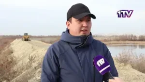 24.10.25. Защитный вал восстанавливают в микрорайоне Подгора