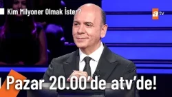 Kim Milyoner Olmak İster? | Cem Öğretir’in Sunumuyla Pazar atv’de! @KimMilyonerOlmakIsteratv