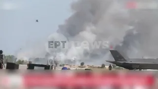 Τραγωδία στην Τανάγρα, με δύο νεκρούς πιλότους της Πολεμικής Αεροπορίας