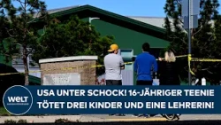 USA: Bloodbath at Oregon elementary school! 16-year-old teen kills three children and a teacher!