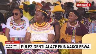 Agataliikonfuufu Okulwanyisa enjala e Karamojja, Pulezidenti Museveni alaze ekinaakolebwa