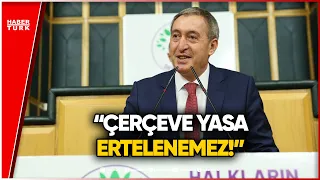 DEM Parti'den 'Çerçeve Yasa' Çağrısı: "Barış, Yasayla Mühürlenmeli"