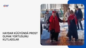 HAYDAR KÜÜYÜNDÄ PROST OLMAK YORTUSUNU KUTLADILAR