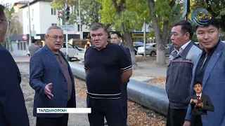 Large-scale urban infrastructure development continues in Taldykorgan