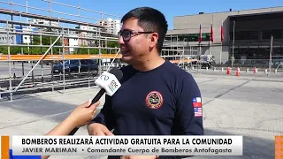 This weekend, the Antofagasta Fire Department will host "The Firefighter Challenge 2026" for the ...
