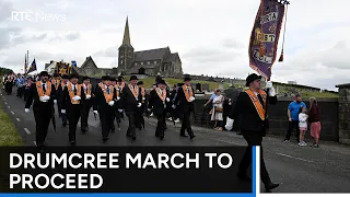 Parades Commission of Northern Ireland allows Orange Order parade at Drumcree | RTÉ News