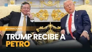 Trump y Petro se reúnen en la Casa Blanca