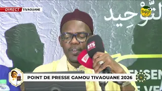 Tiv Press Briefing 2026 - Speech by Serigne Hamid Sy AL AMINE