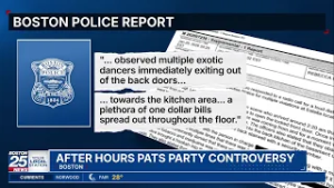 Loud music, exotic dancers, hookahs: Police detail Patriots players’ wild party at Boston restaurant