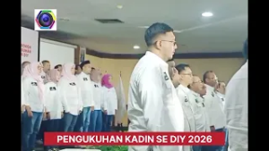 KETUA UMUM KADIN  DIY GKR MANGKUBUMI  KUKUHKAN PENGURUS SE DIY PERIODE 2025- 2030