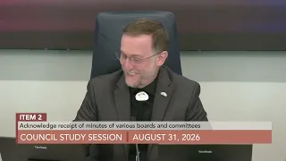 Council Study Session - 8/31/2026