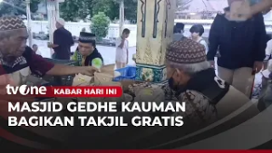 Tradisi Berbagi Takjil di Masjid Gedhe Kauman | Kabar Hari Ini