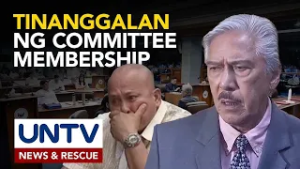Sen. Bato dela Rosa, tinanggal na sa halos lahat ng Senate committee membership