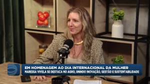 Maressa Vilela se destaca no agro, unindo inovação, gestão e sustentabilidade