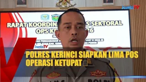 POLRES KERINCI SIAPKAN LIMA POS OPERASI KETUPAT‎‎