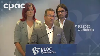 Yves-François Blanchet calls for suspension of defence contracts with the U.S. – August 24, 2026