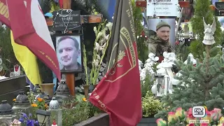 The cemetery of the Ukrainian heroes