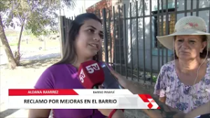RECLAMO POR ABANDONO DEL BARRIO 500 VIVIENDAS DEL PIRAYUI POR PARTE DEL DELEGADO. NOTA CON VECINA