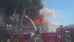 Businesses destroyed in Inglewood 5-alarm fire